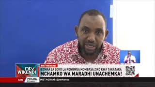Bidhaa za soko la Kongowea, Mombasa ziko kwa takataka