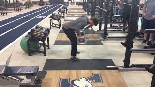 DB Bent Over Row with Twist