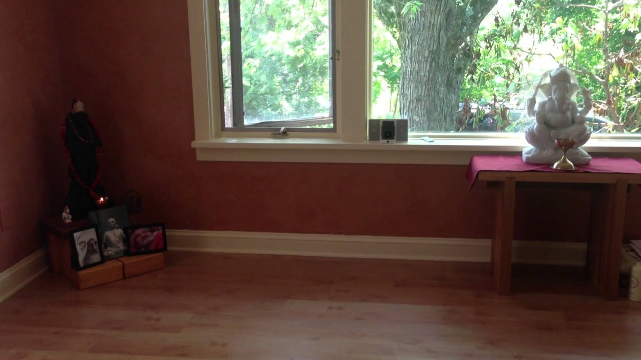 Ending Yoga Class with Jimi Hendrix Star Spangled Banner at Woodstock Yoga Center