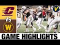 Central Michigan vs Western Michigan | College Football Highlights