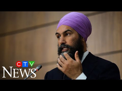The Liberal government is "unwilling to meet us halfway": Singh on CERB extension