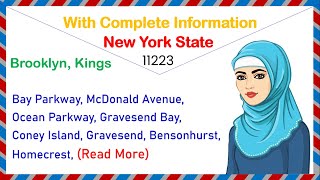 Zip Code of Brooklyn Kings (1) 1714 W 6th St Ste 1(2) 344 Avenue U NY US 40.59711, -73.97344