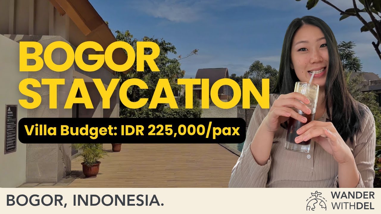 Relaxing 2D1N Staycation in Bogor (Villa Budget: IDR 225k/pax) | Villa Tour, Food, and Nature Escape