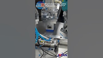 Soft close hinge automatic assembly machine #cabinethinge #hingeproduction