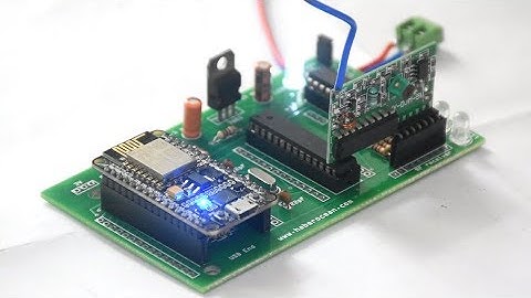 IOT and RF controlled device to control home appliances from anywhere