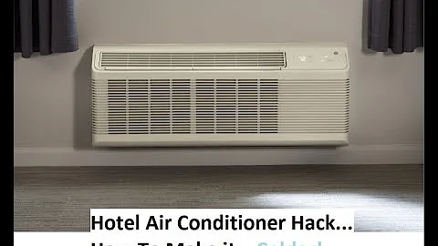 Hotel Air Conditioning Hack, GE Hotel Wall Units