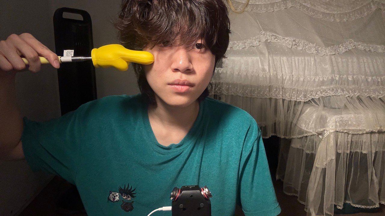 asmr tapping everything