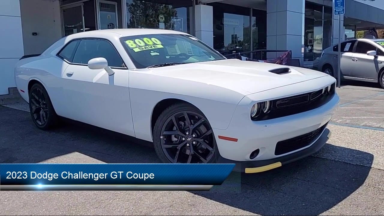 2023 Dodge Challenger GT Coupe Sunnyvale  Palo Alto  Los Altos  redwood City  Cupertino