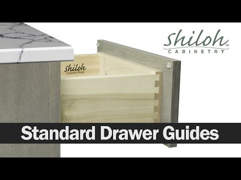 How To Adjust Your Cabinet Drawers On Standard Drawer Guides