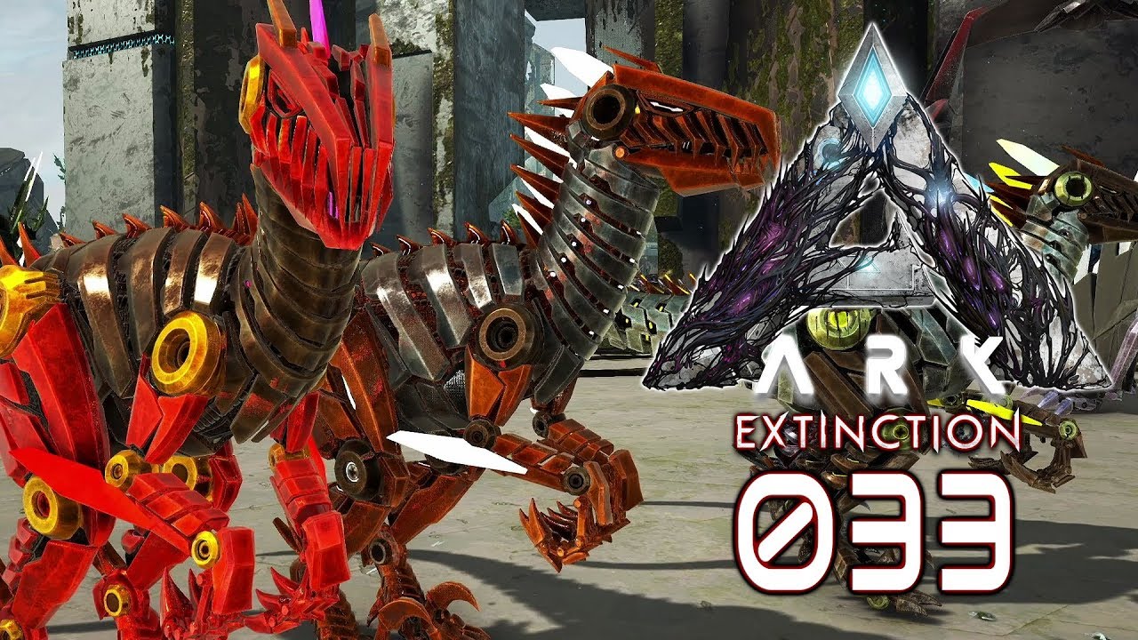 ARK: EXTINCTION [S05E33] ★ Tex Raptor Gang tamen ★ Let's Play ARK DLC ...
