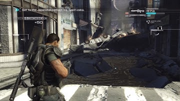 Binary Domain - Alley of Robot Death Gameplay (PS3)