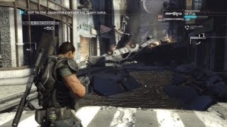 Binary Domain - Alley of Robot Death Gameplay (PS3)
