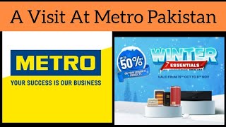A Full tour at Metro Pakistan limited | Vlog no 9 | Shopping and much more