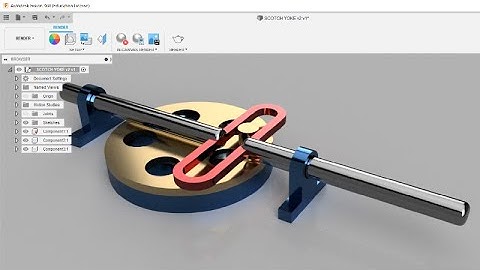 Scotch Yoke - Fusion 360