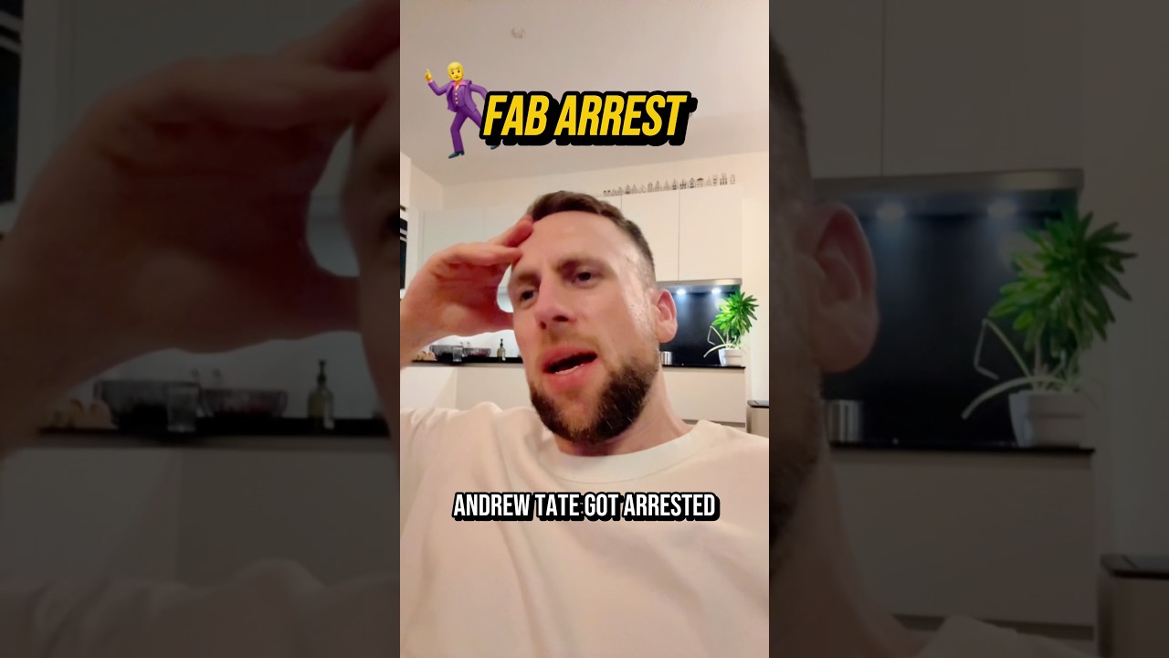 Andrew Tate arrested 🕺