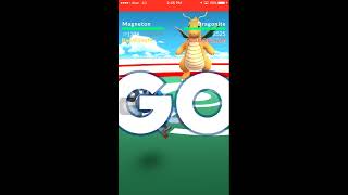 Pokemon Go Magneton Vs Dragonite CP 2525