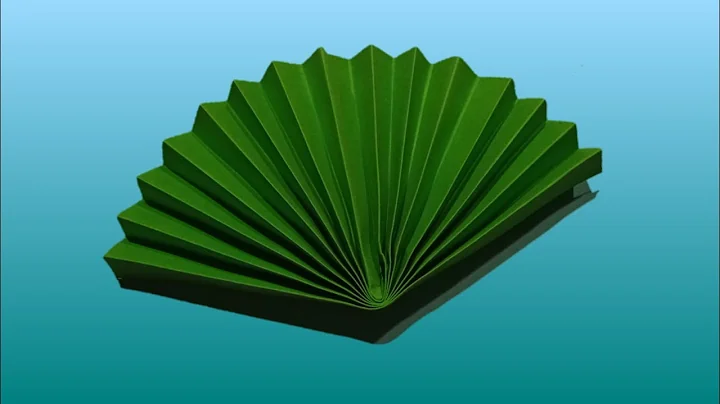 Learn How To Make Paper Fan | Origami For Kids