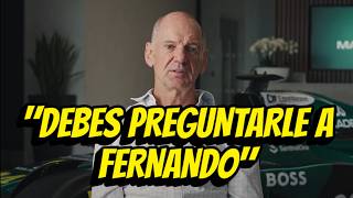 Adrian Newey sobre la importancia de Fernando Alonso en Aston Martin [ENTREVISTA EXCLUSIVA ESPAÑOL] News