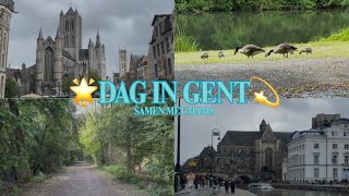 Een gezellige dag in gent 🤍 | shoppen, wandelen &amp; eten
