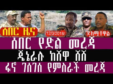 ወሳኝ የድል ዜና ህዳር 12 3 2018 November 21 2025 Breaking News Ethiopianews Ethiopianews