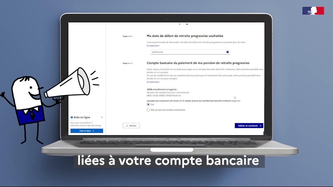 Faire sa demande de retraite progressive dans l’Ensap