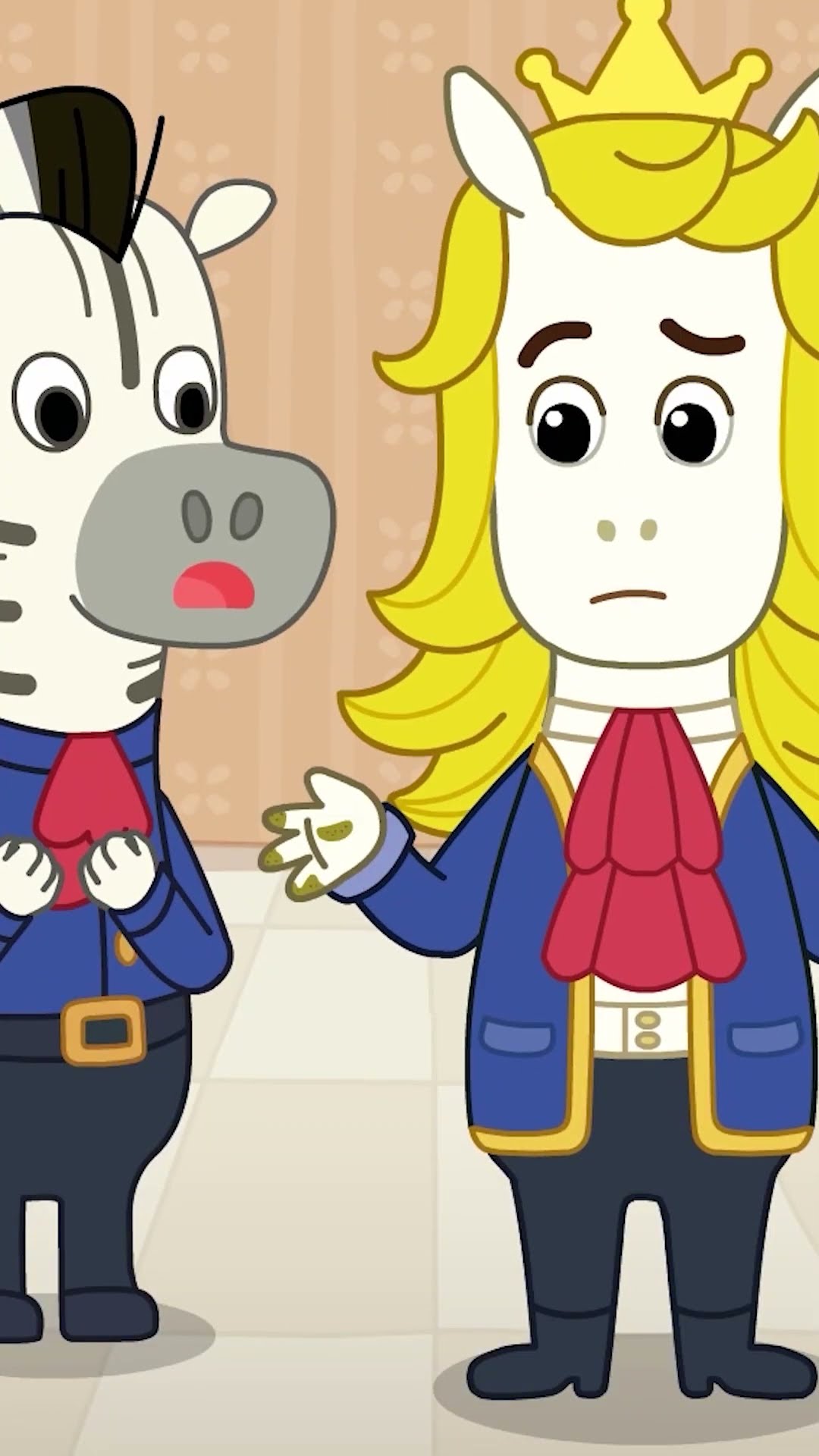 Pangeran Kuda Putih yang Kentut Eps.6 | Kepala Polisi Labrador #babybus #babybusindonesia #shorts