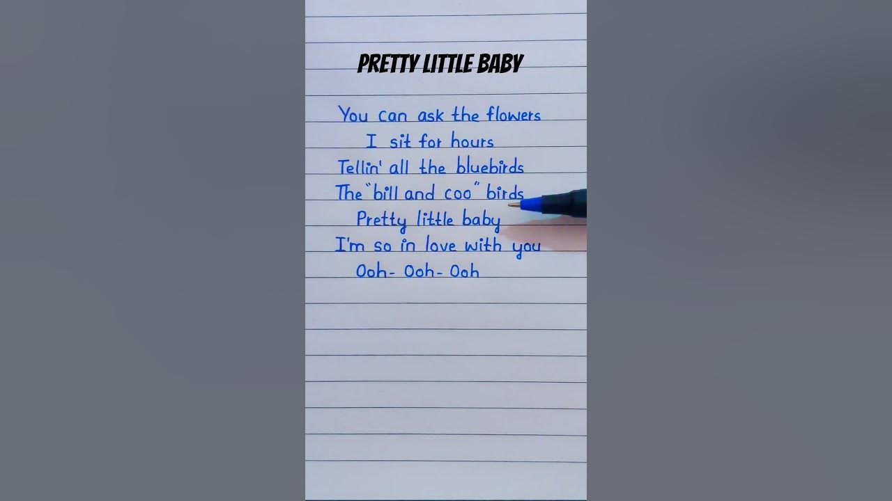 Pretty little baby(you can ask the flowers💐)~Connie Francis#songlyrics#shorts#viral#song#edit#lyrics
