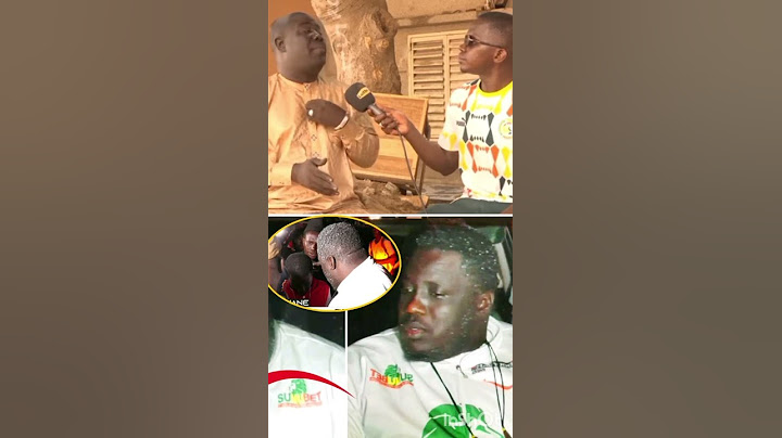 Bour guewel tire sur Sathies " dafa bon xol..dafma saga