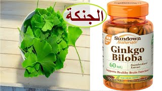توضيح حول عشبة الجنكة بيلوبا وفوائدها العديدة لتحسين الذاكرة وتساقط الشعر وفوائد عديدة كمل الفديو screenshot 4