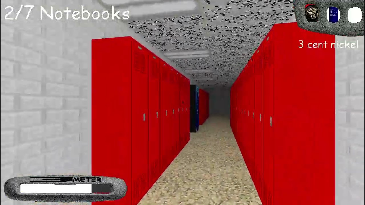 Beating 3. Baldi's Basics mod