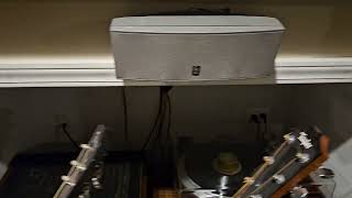 Thorens TD-320 turntable paired with a pair of Magnavox 6v6 tube monoblock amplifiers 