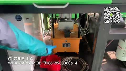 New System!! CR718 common rail test bench - HEUI CAT C7 C9 injector testing