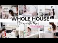 NEW✨ Entire House Cleaning Routine | Cleaning Whole House Time Lapse 2020