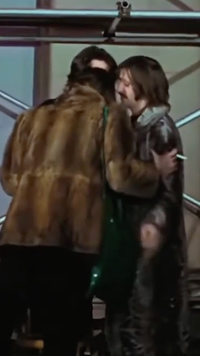 John, Paul and Ringo Hug After George Harrison Leaves The Beatles #georgeharrison #thebeatles