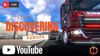🔴 LIVE | Ultra-Realistic Lighting | Cinematic Trucking Across Europe Now