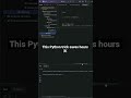 Mail merge project #coding #python #viral #shorts #youtubeshorts #ytshorts #yt #code #google