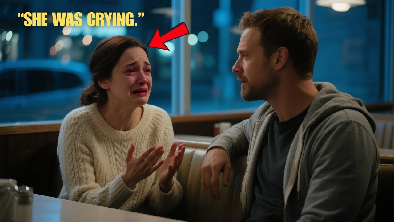 Single dad meets his coworker crying at a café— what he said changed both their lives forever…
