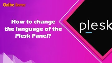 How to change the language of the Plesk Panel ?@OnliveServer