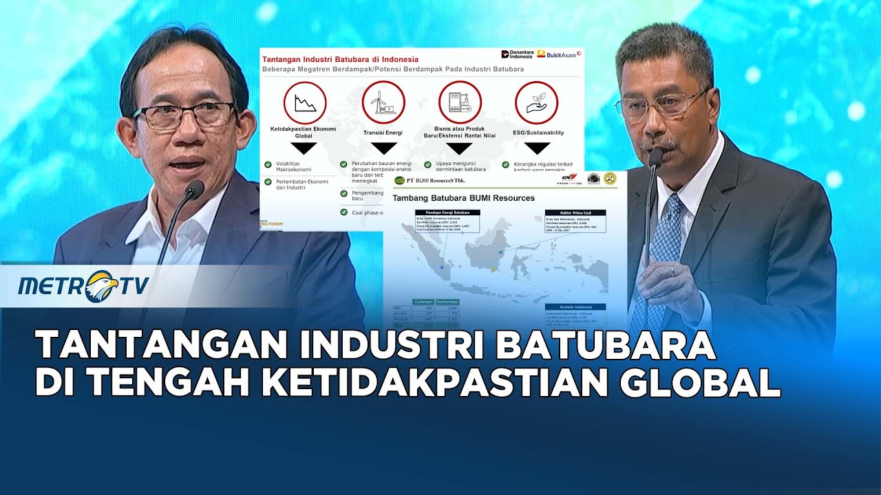 Tantangan PT Bumi Resources & PT Bukit Asam di Tengah Ketidakpastian Global | IMF 2025