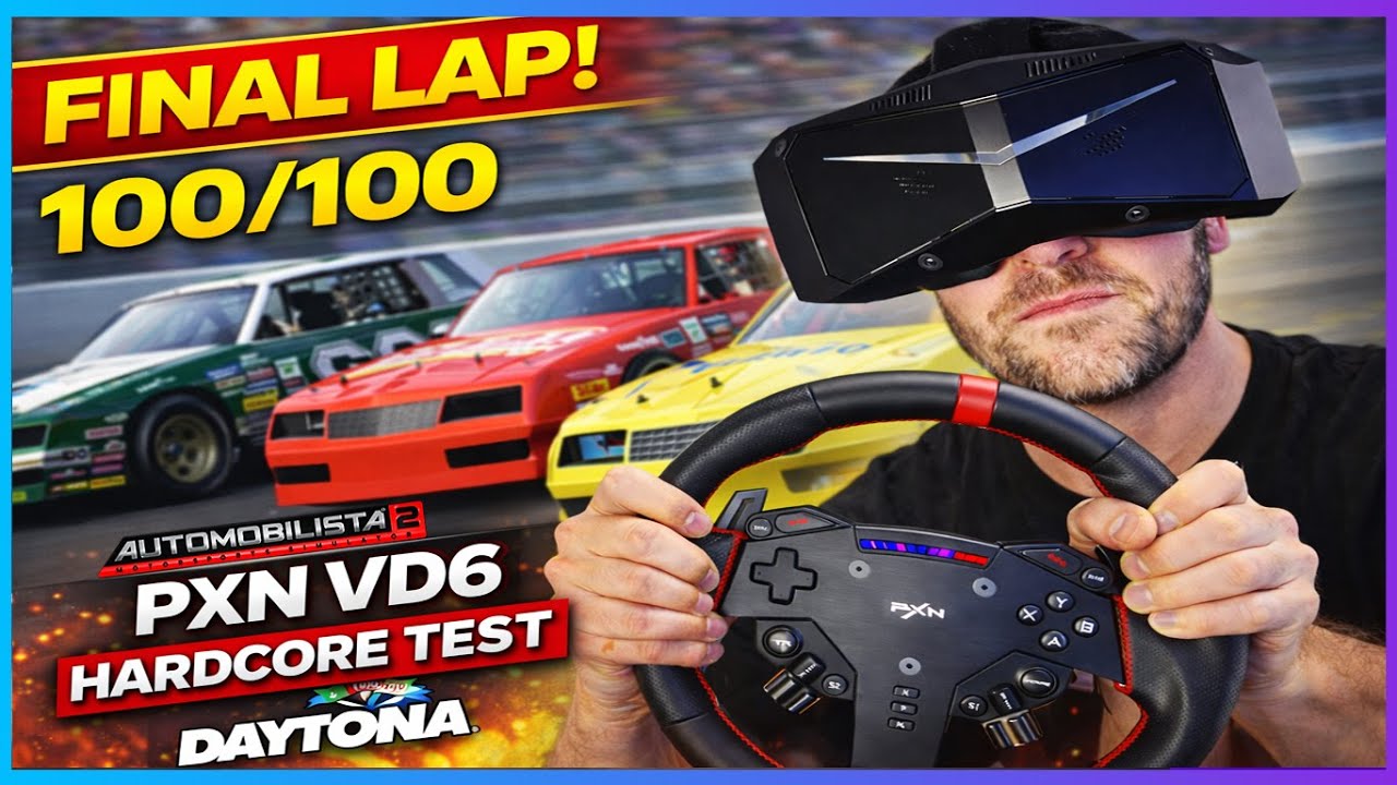 AMS2 1.6.9 – 100 Runden Daytona Belastungstest | hält die PXN VD6 Wheelbase?