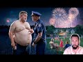Drunk Cop Has a Total Meltdown Over Neighbor's Fireworks