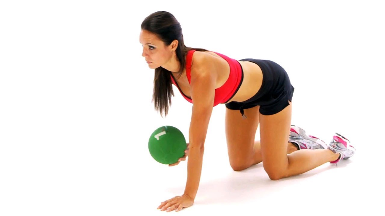 Shoulder exercise Medicine Ball Toss YouTube