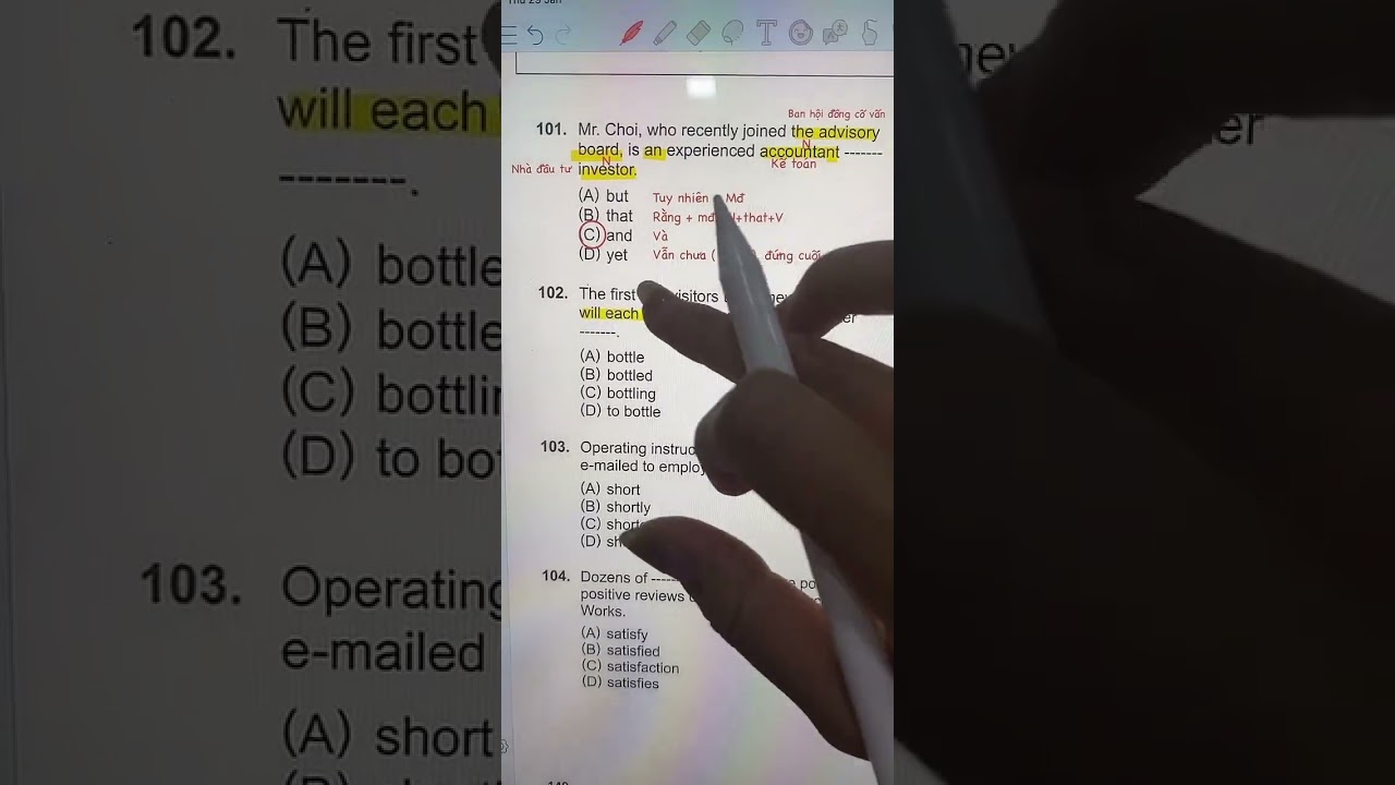 PART 5 TEST 5 ETS 2026