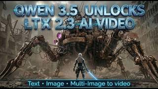 Qwen 3.5 Ltx 2.3 Ai Video With Great Control Textimagemulti-Image Workflow
