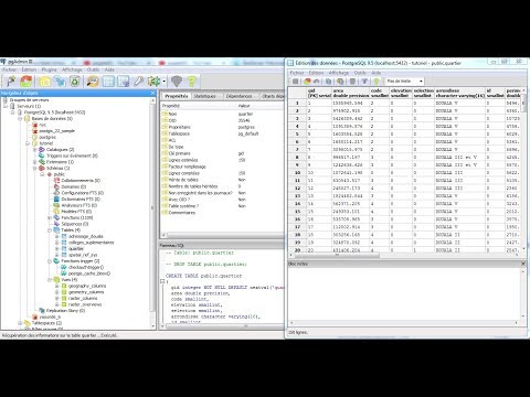 Importer des Shapefiles dans PostgreSQL via PostGIS