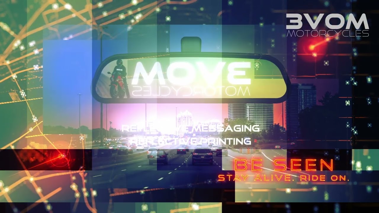 3VOM Reflective Motorcycle Riding Gear and Accessories Features Video