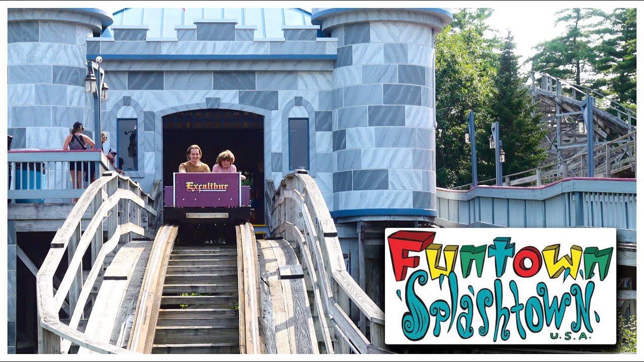 Visiting Funtown Splashtown USA Saco, Maine YouTube