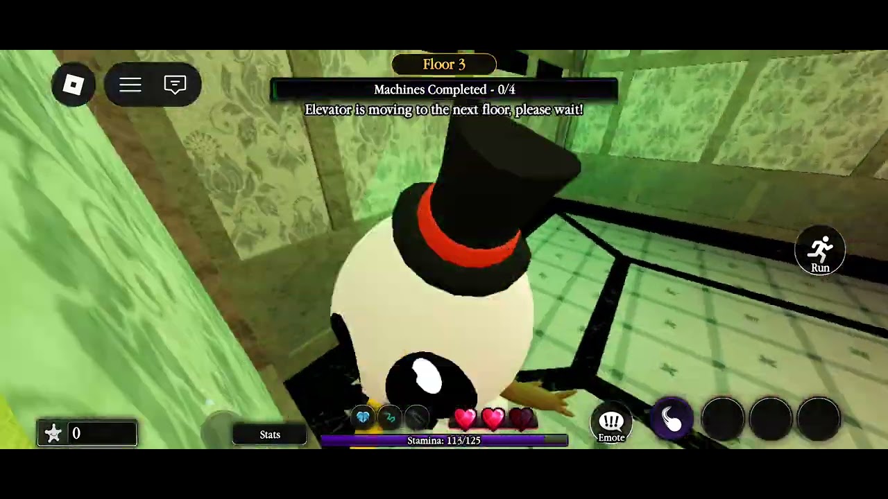 If l survive floor 5 am done but playing as chillbert (WITHOUT USING ABILTY)