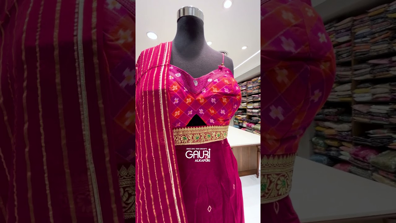 Modern Indian Dress for Contemporary Women | Minimal Party Fashion Look | Gauri Saree Alkapuri