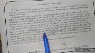 الاختبار للانجليزيةالفصل الاول الرابعة متوسط +مراجعة